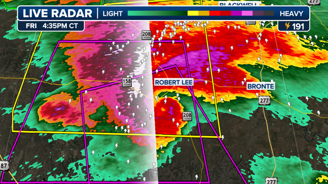 FOX Weather Storm Tracker video shows ‘particularly dangerous’ tornado in West Central Texas