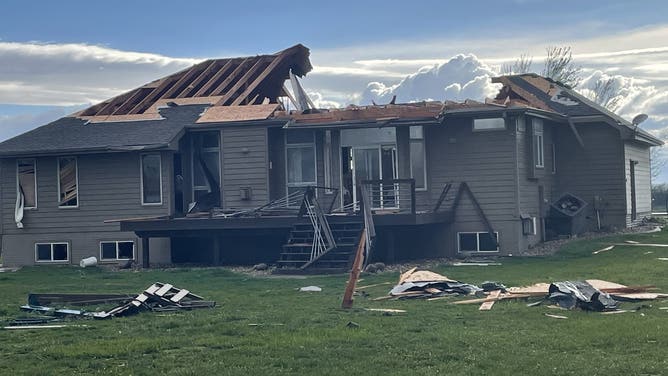 Nebraska tornado survivor recounts mayhem: ‘The windows exploded and glass was flying everywhere’