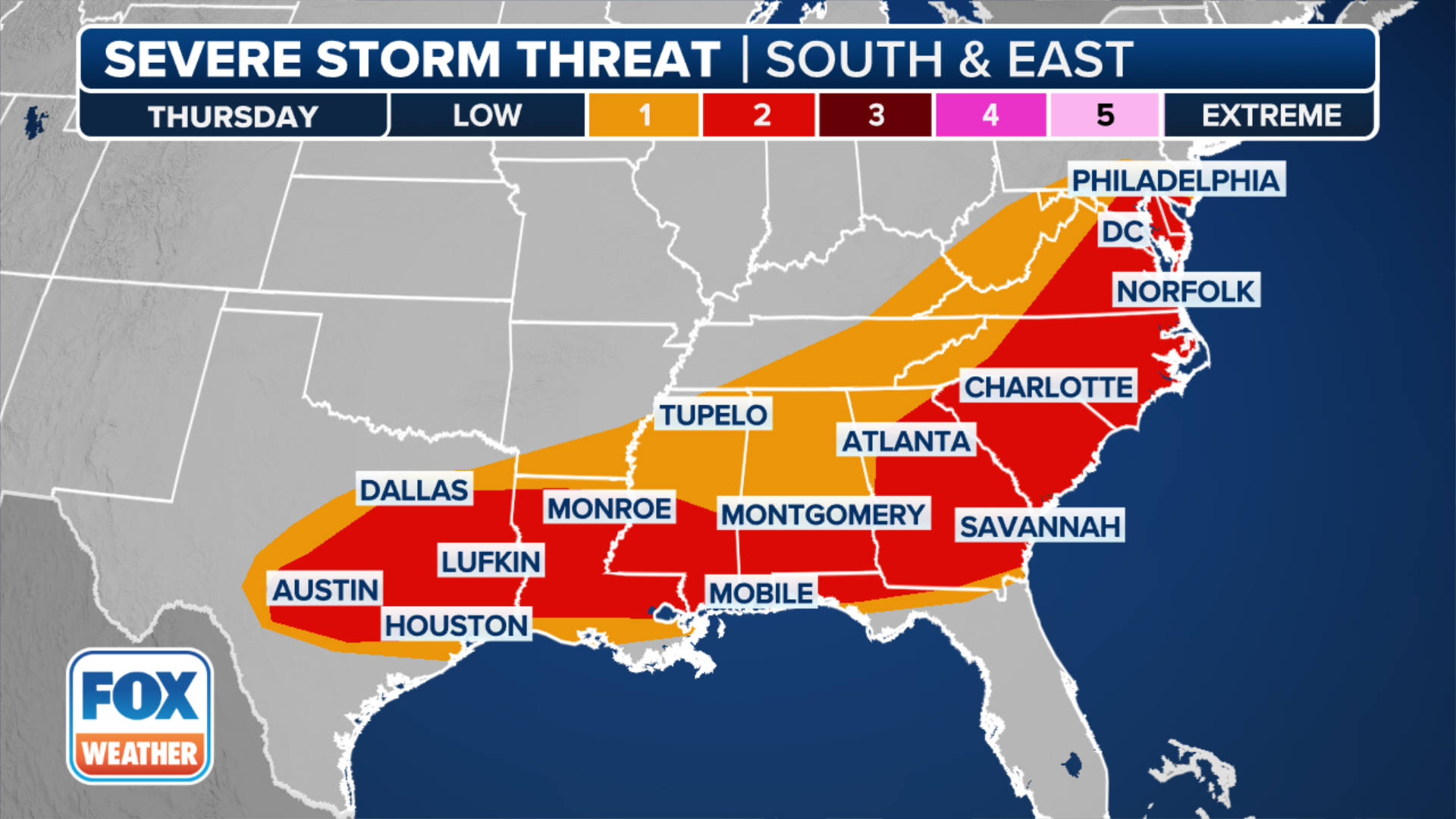 The Daily Weather Update from FOX Weather: Severe storms continue pounding central US